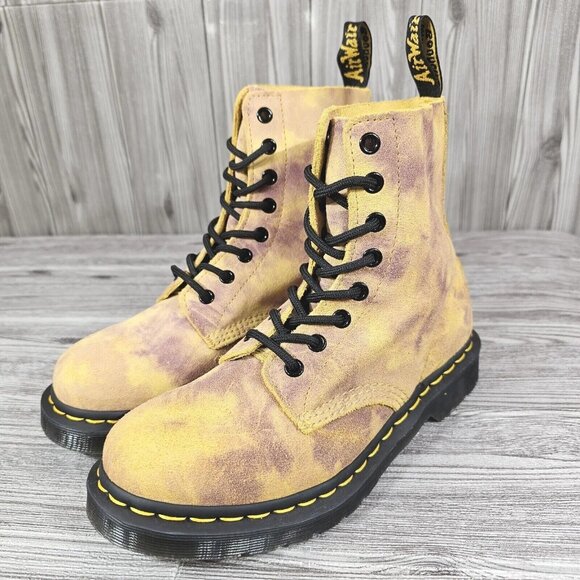 Martens 1460 Pascal Tie Dye Boot Women's Size NEW